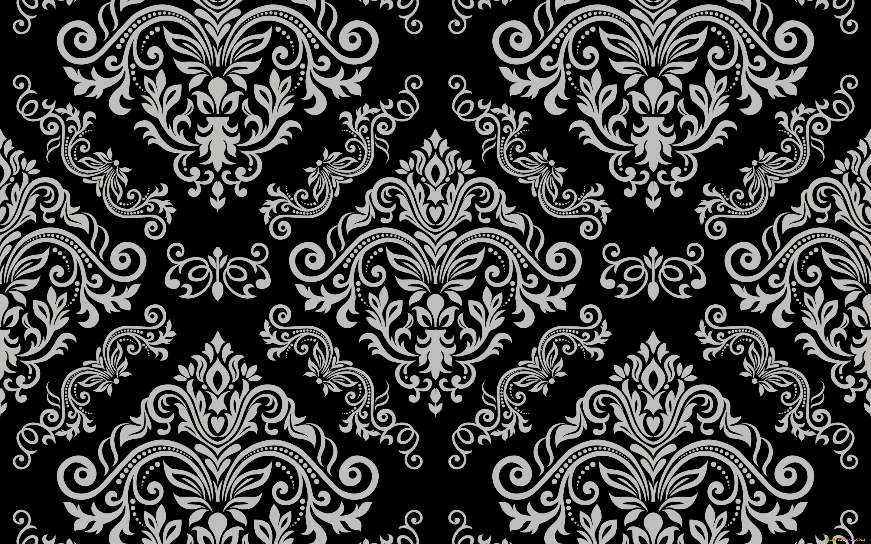  ,  , graphics, pattern, vintage, , floral, vector, grey, , seamless, background, , element
